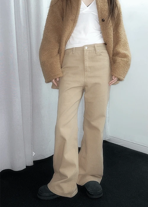 플레어 부츠컷 팬츠 (2C)