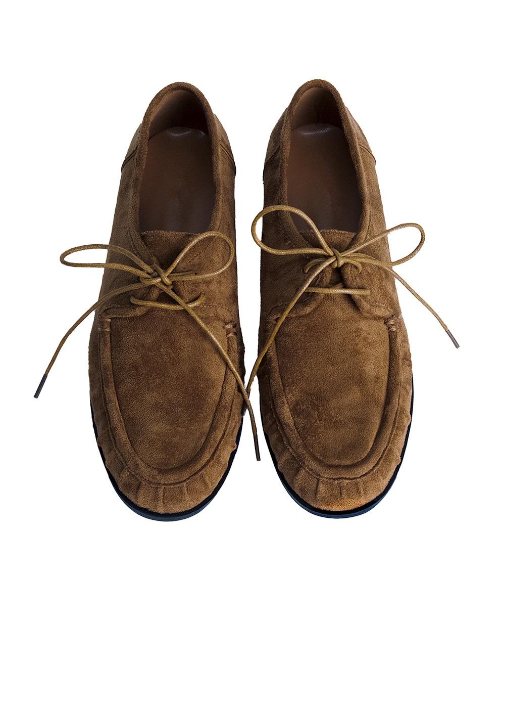 no.135 suede brown texas loafer