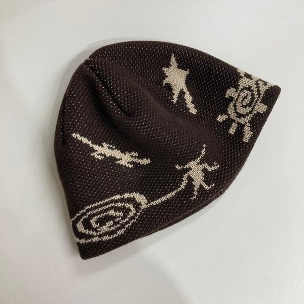 Fossil beanie (brown)