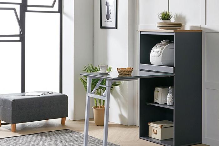 아르 600 접이식 식탁렌지대 2colors