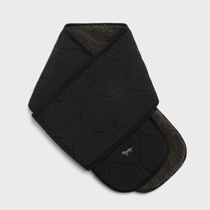fleece quilting muffler dachshund