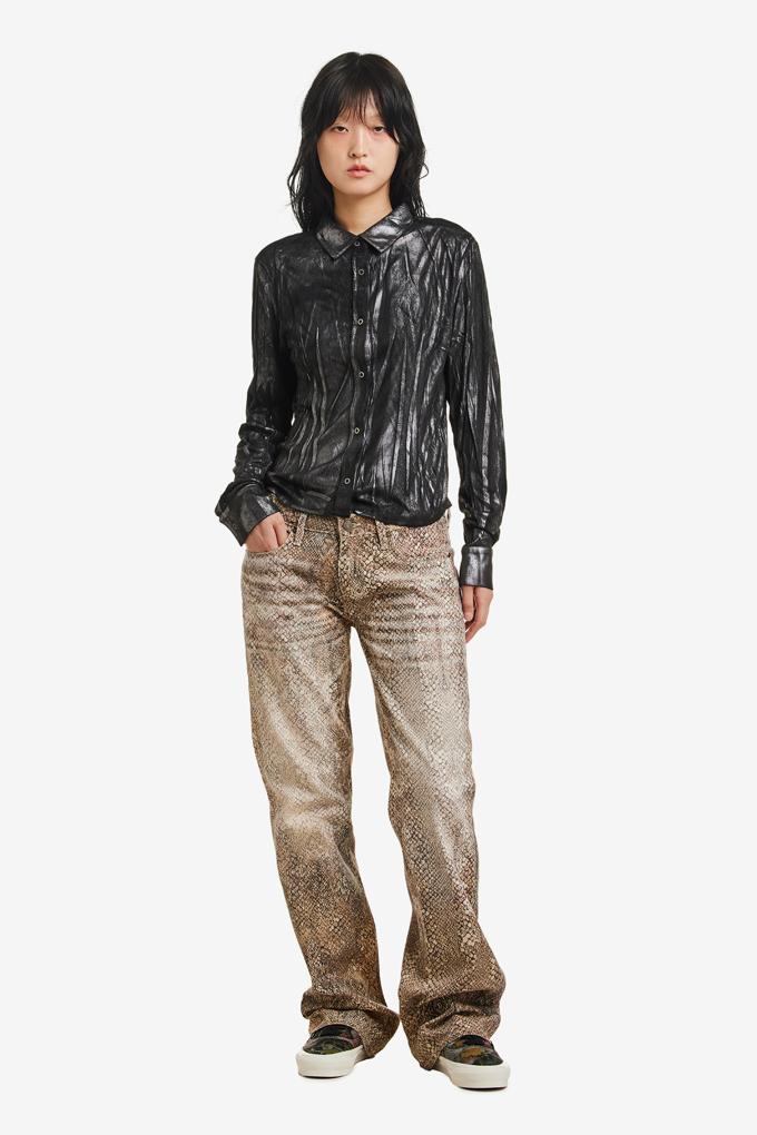 PRINTED STRAIGHT PANT