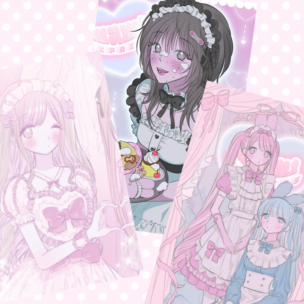 [마미익스프레스] 메이드 엽서(3type)