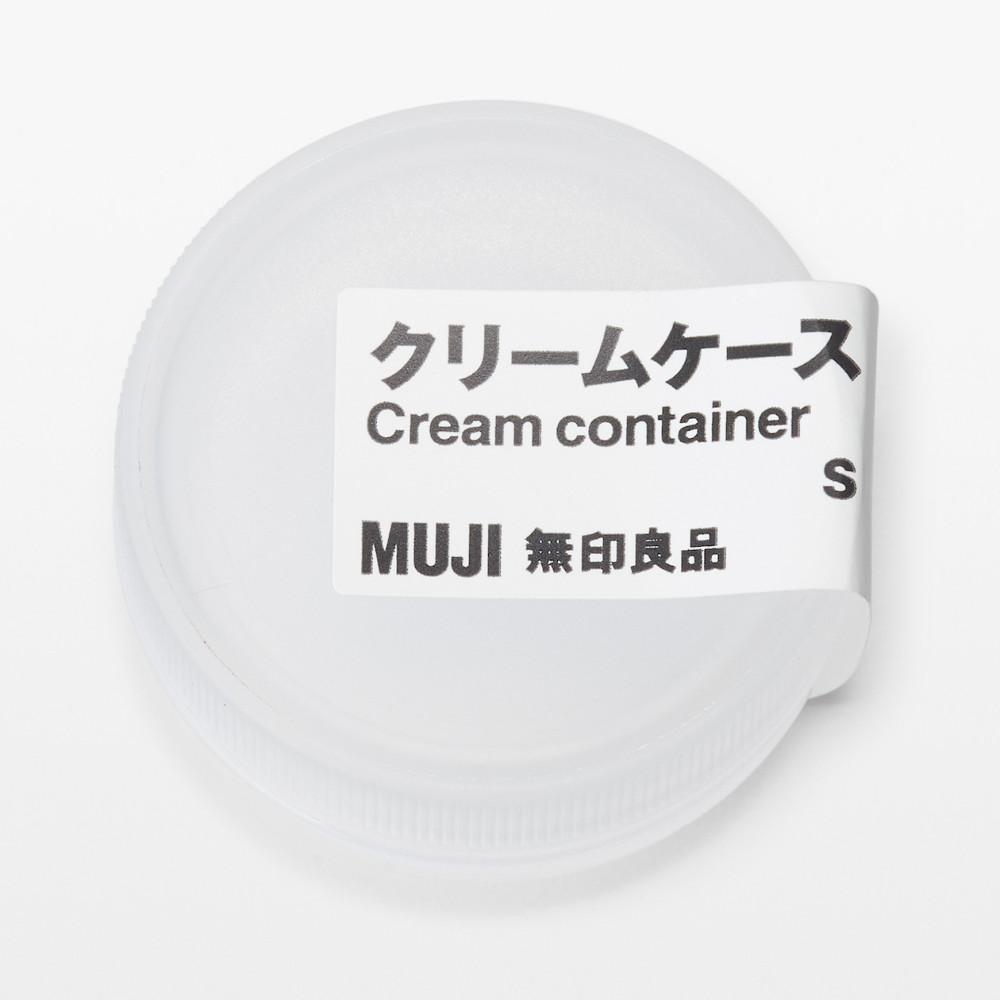 [무인양품] 폴리프로필렌 크림 케이스 S 여행용 로션소분통
