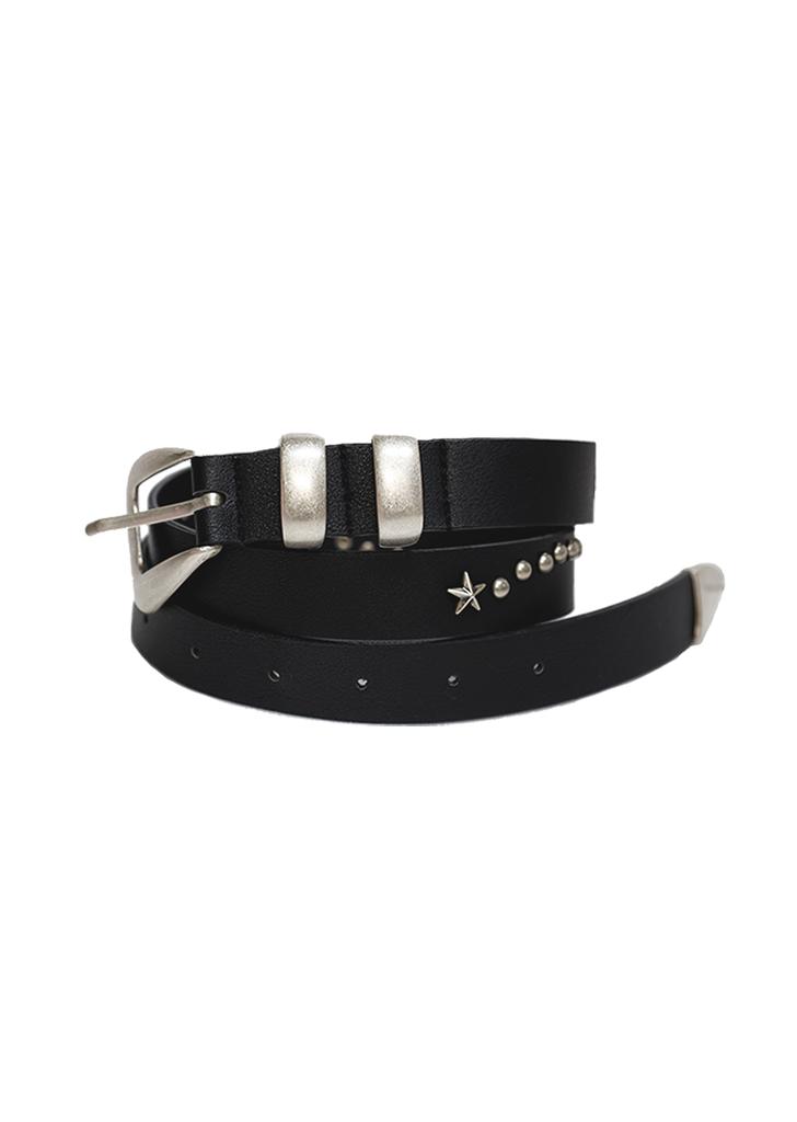 BUCKLE STUD BELT