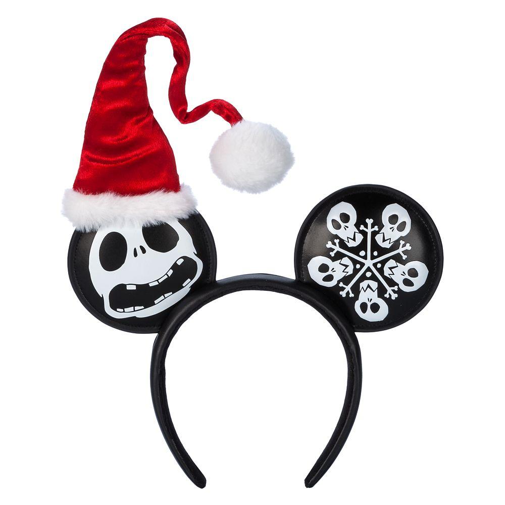 Santa Jack Skellington Ear Headband for Adults – The Nightmare Before Christmas | Disney Store