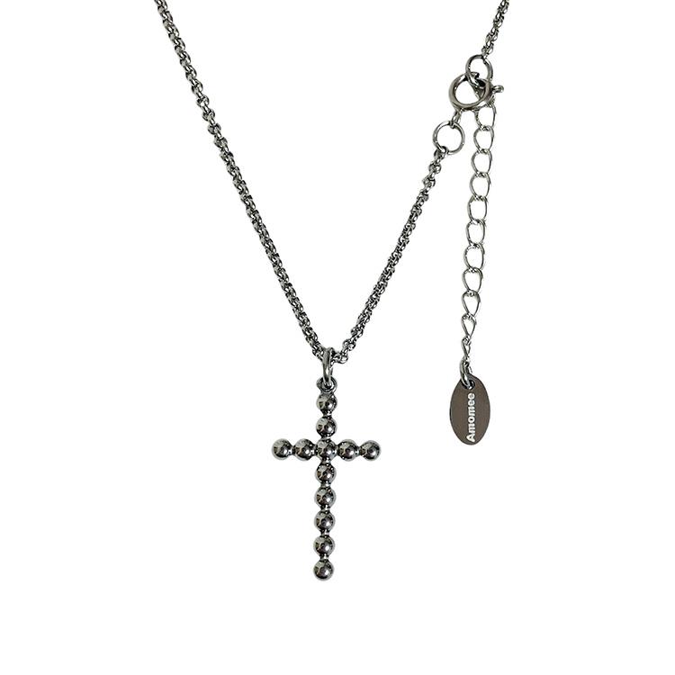Ball Cross Necklace