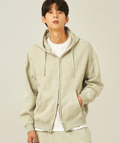 2Way Hood Zip-Up (U23DTJK39)