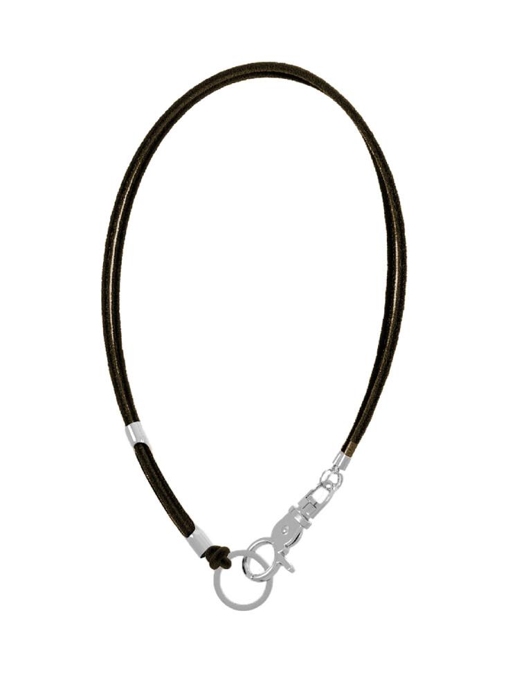 3way Suede Necklace (Brown)