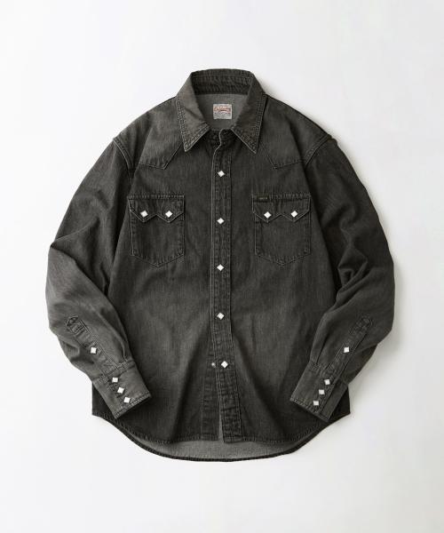 WESTERN DENIM SHIRT_BLACK