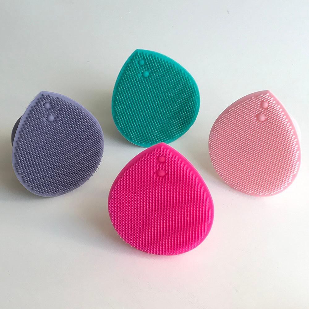 꼬품 자체제작 스크럽이 필요없는 실리콘 세안 브러쉬 8컬러