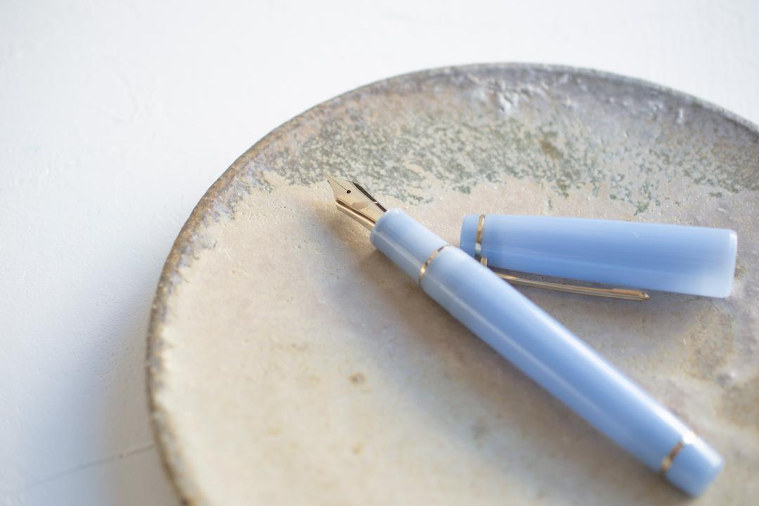 京の音 | 薄瑠璃万年筆 - 極細字 EF