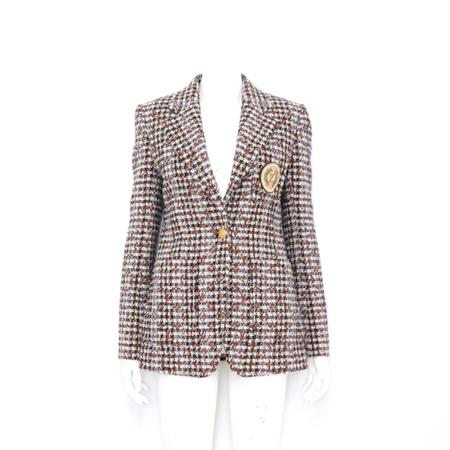 [미사용]Louis Vuitton(루이비통) 1AAB0S 22시즌 모노그램 트위드 프레피 블레이저 여성 자켓aa23737