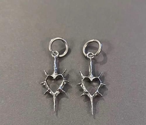 Thorn Heart Earrings