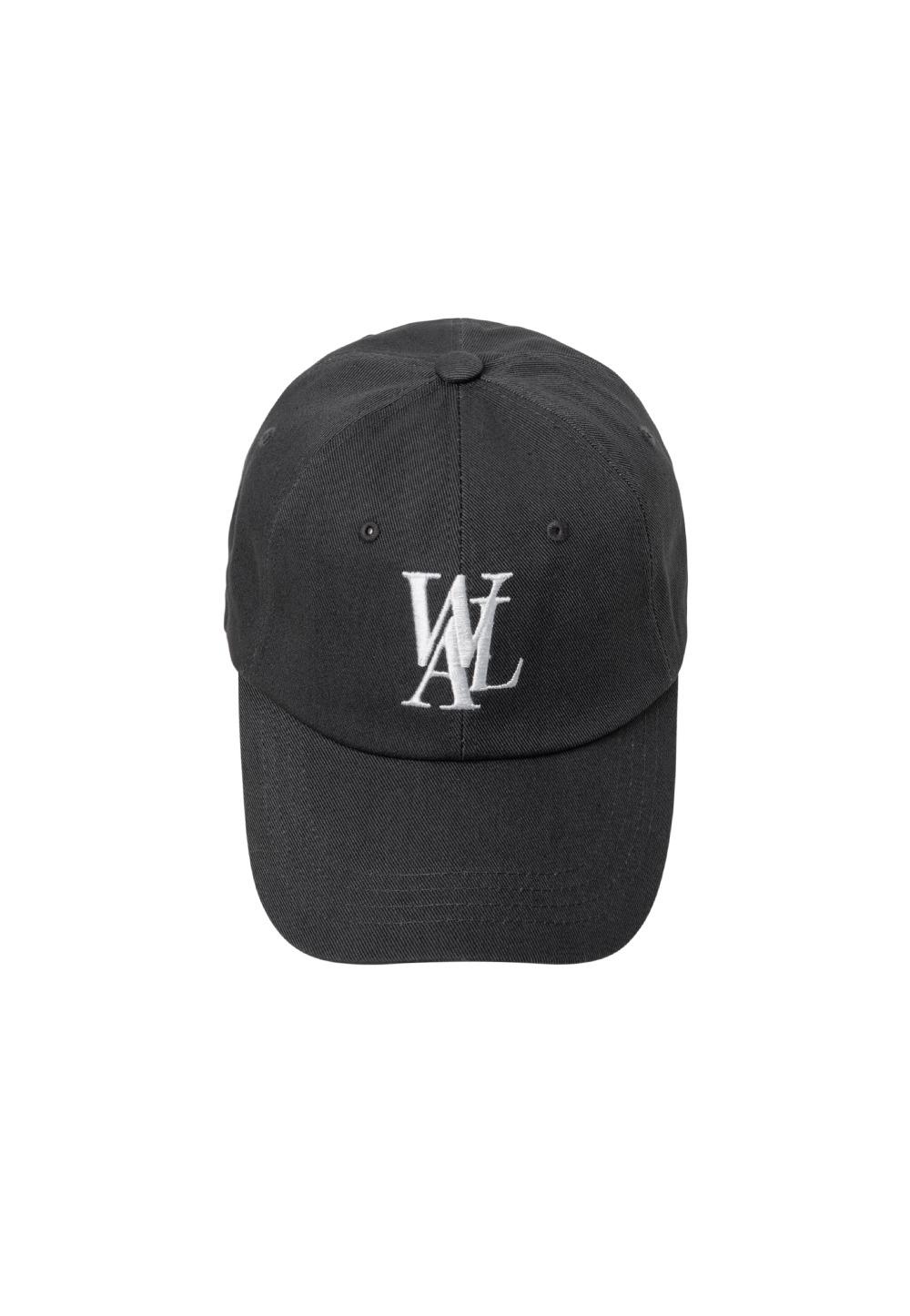 Signature Logo ball cap - CHARCOAL
