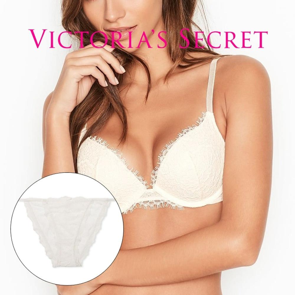 (set) 빅토리아시크릿 드림엔젤 푸쉬업 레이스 속옷세트 f컵 34Y5 코코넛화이트