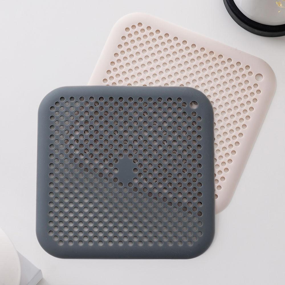 [큰 사이즈 출시 예정] 실리콘 배수구 덮개(2color) / 하수구 머리카락 거름망