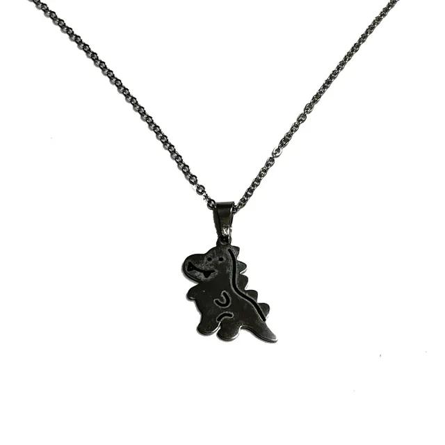 MADE dinosaur Necklace / 공룡목걸이 키치 러블리 유니크