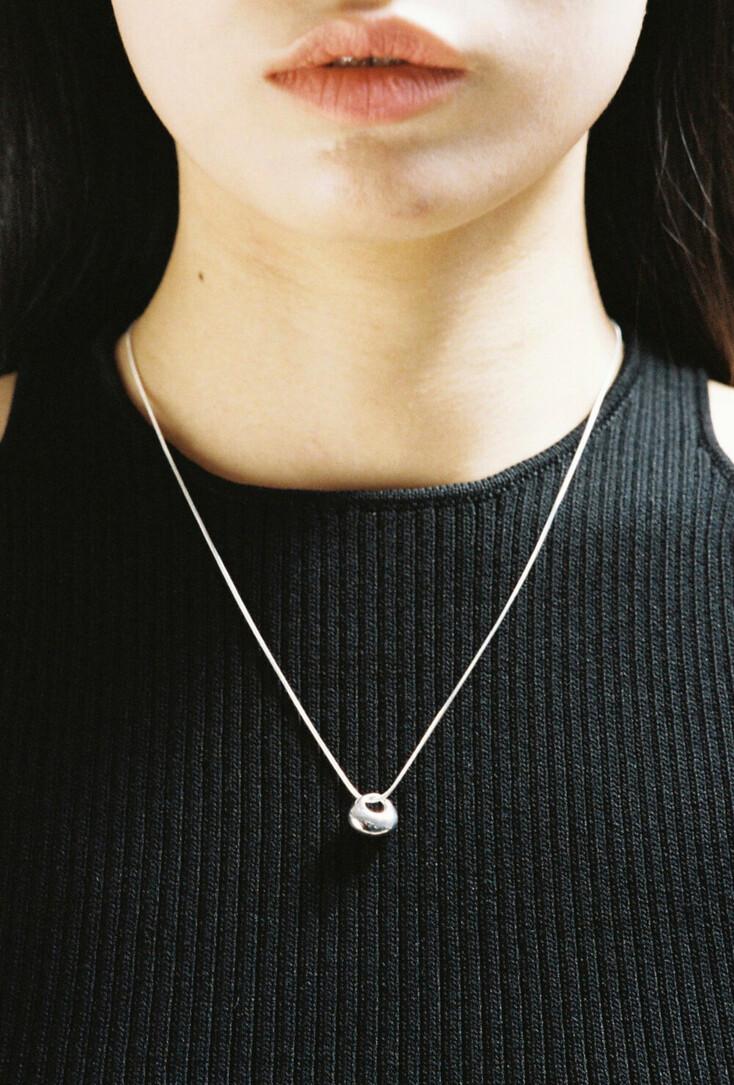 Basket Pendant Necklace