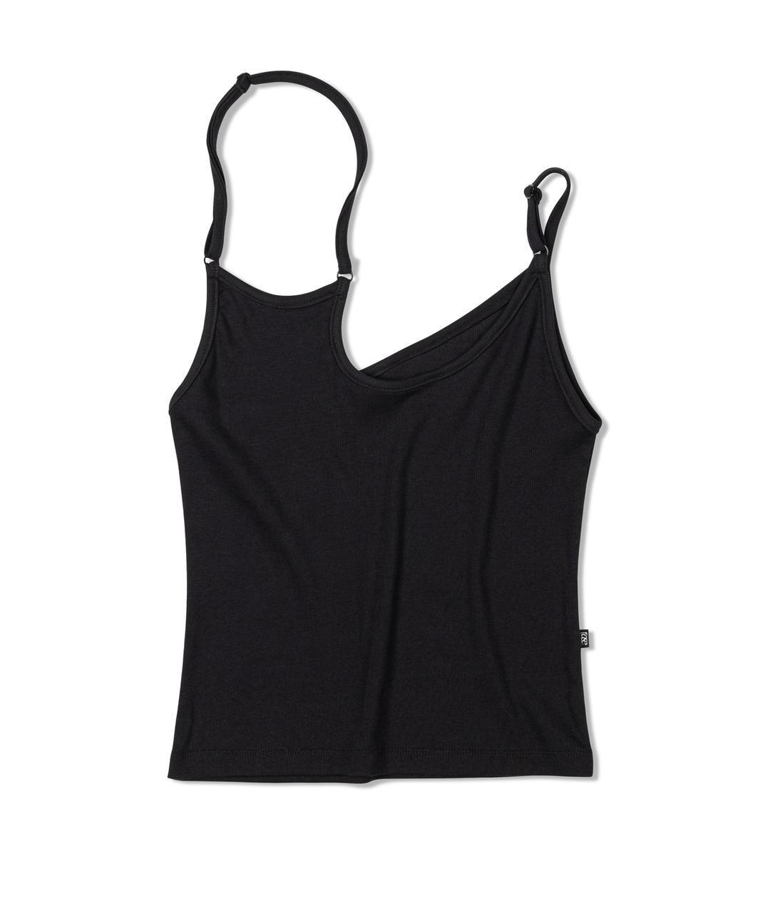 STRING LINE TOP - BLACK