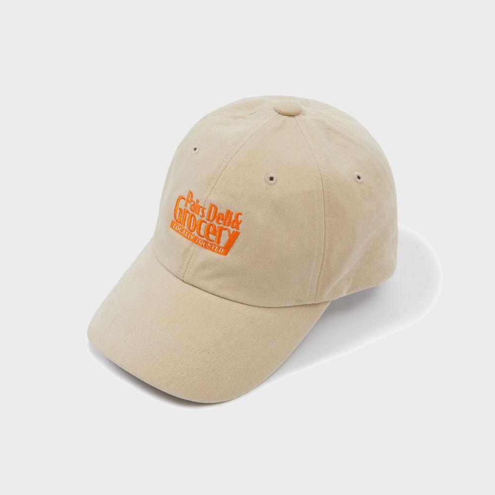 Retro Logo Ball Cap Beige