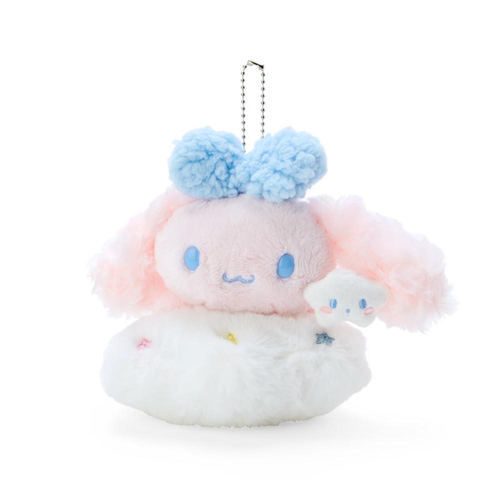산리오 시나모롤 구름 위에서의 하루 인형 마스코트 홀더 포롱