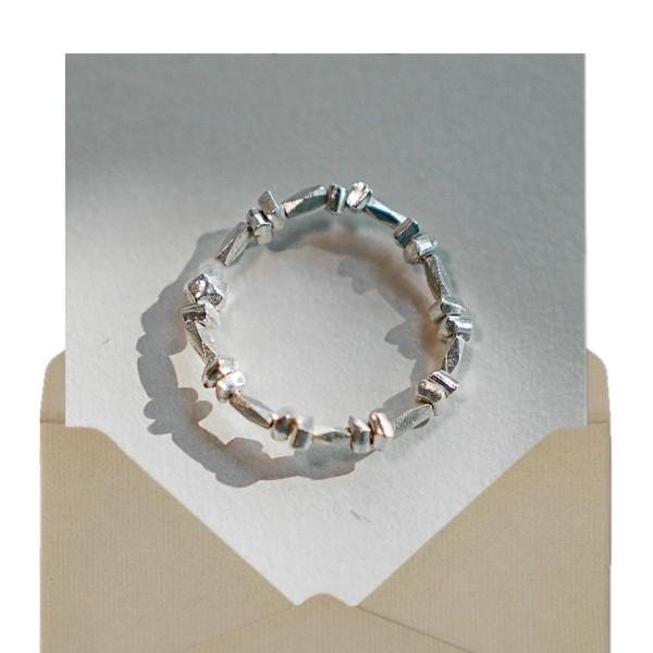 6月) 다정한 바다, silver ring