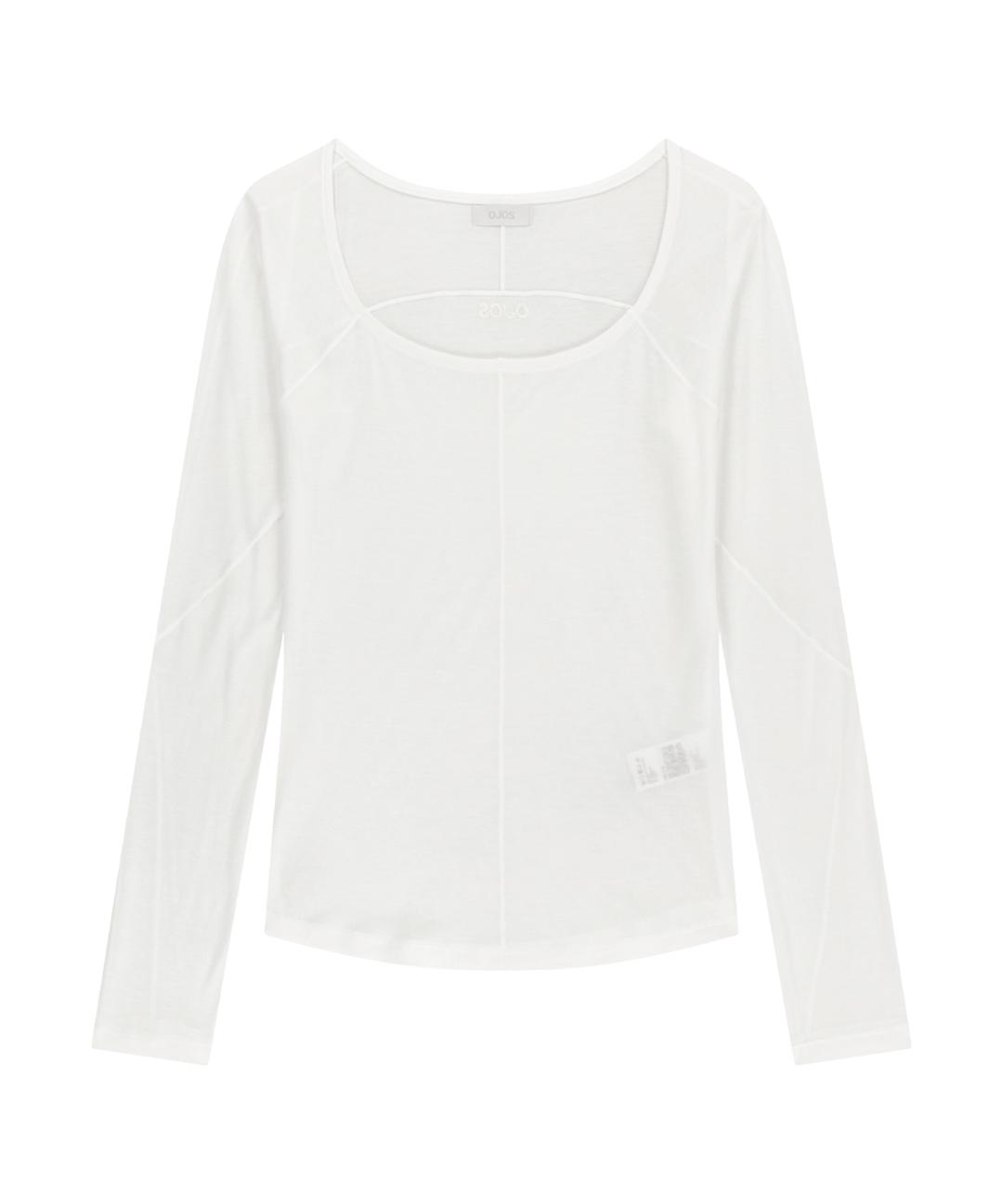 Flatseam Long Sleeve Top / Off White