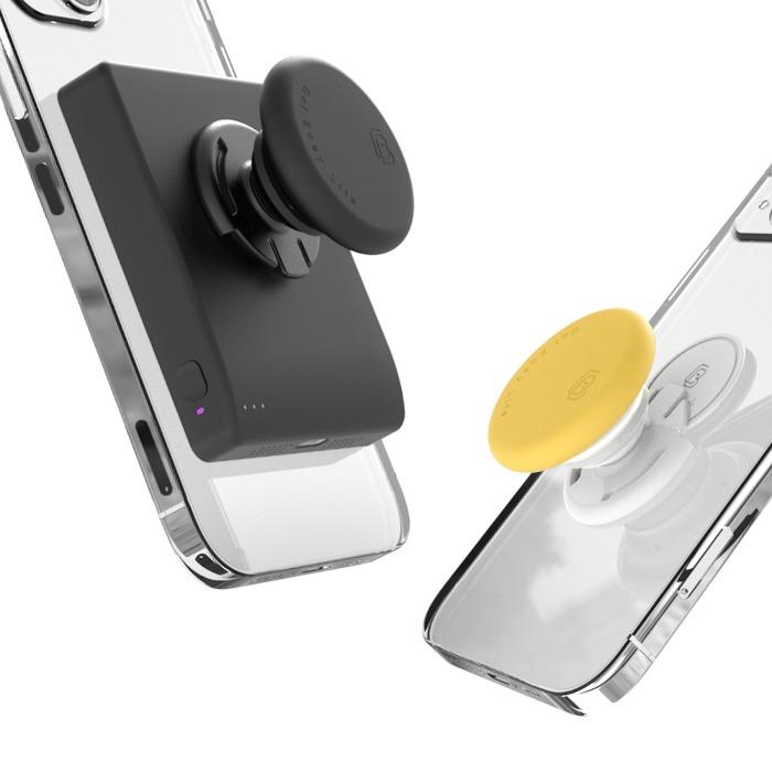 힉스코리아 그립뱅크 고속 무선충전 미니 맥세이프 보조배터리 아이폰 그립톡 GB-WL3000