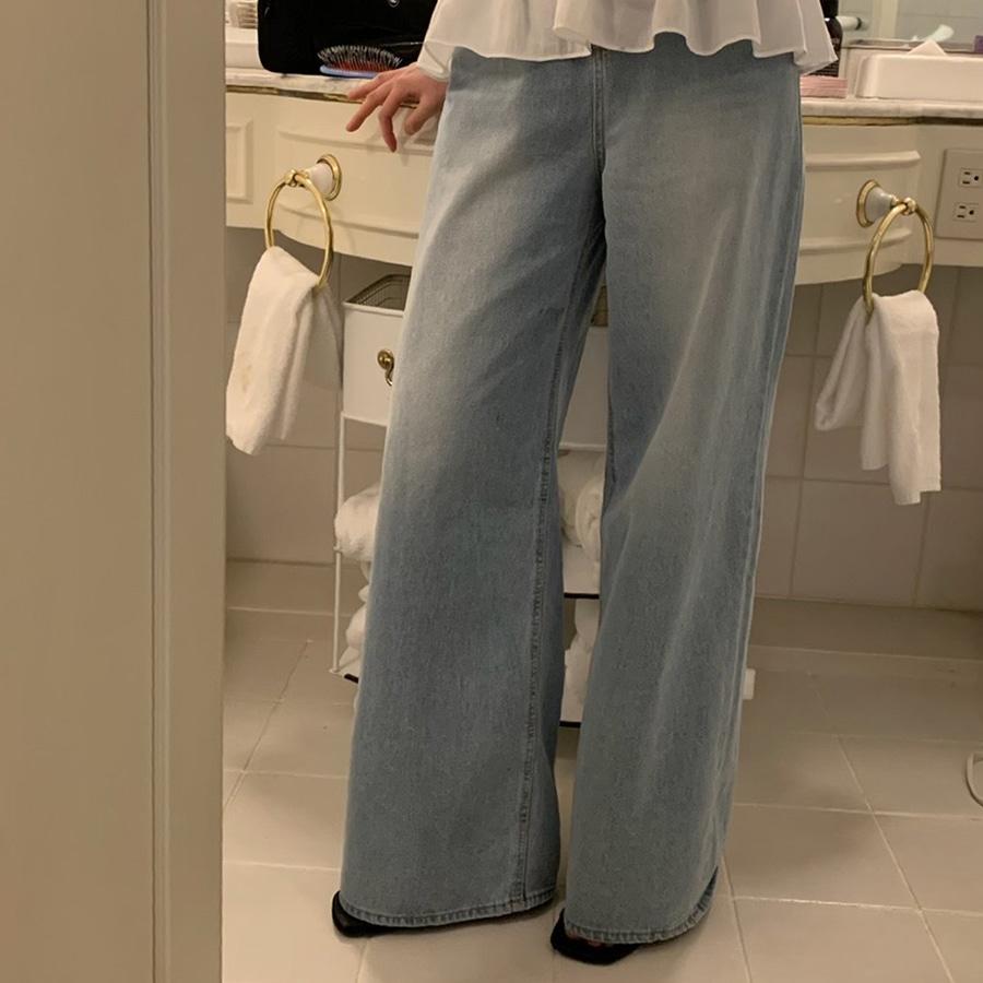 원로그 버프 와이드 데님