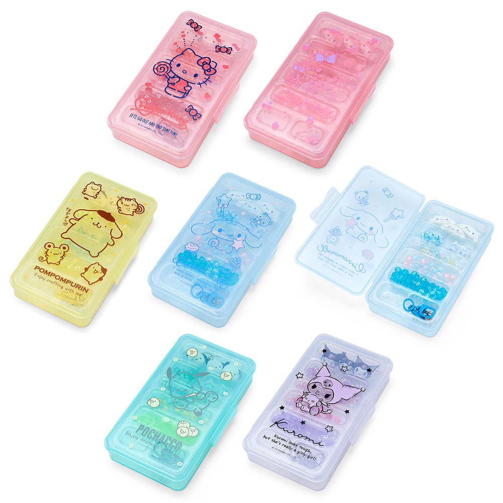 산리오 커스텀 비즈 세트 / 키티 마이멜로디 폼폼푸린 시나모롤 포챠코 쿠로미