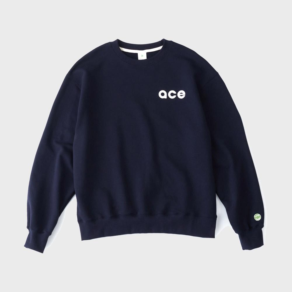 ACE SWEATSHIRTS NAVY