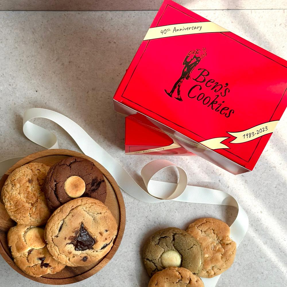 벤스쿠키(7개)스몰박스 수제쿠키 벨기에초콜릿 디저트세트 기업단체주문 돌답례품 간식선물 [원산지:영국]