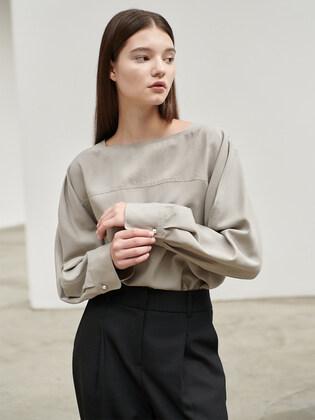 22FN square neck blouse [L/KA]