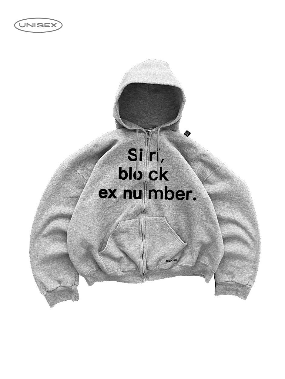 [3rd order] Siri, hood zip