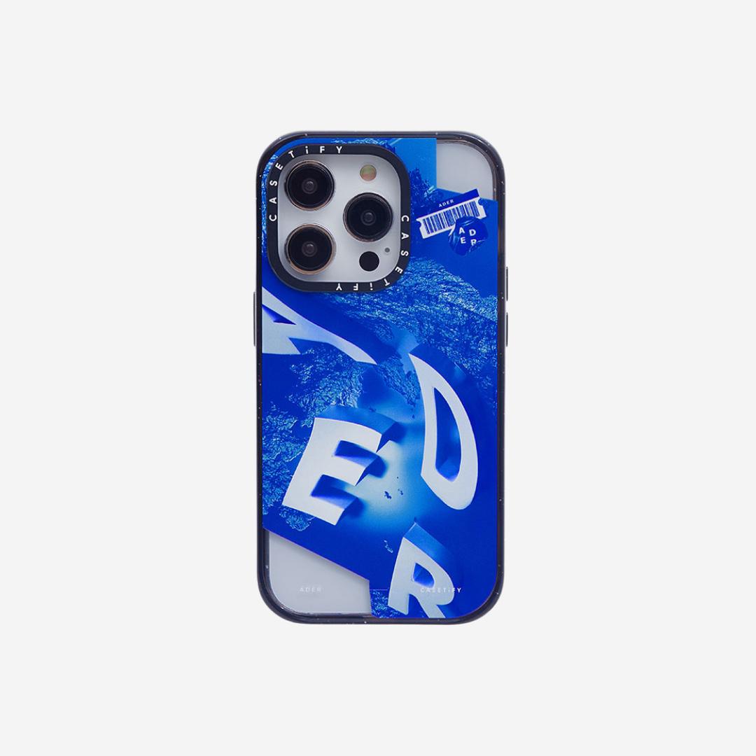Casetify x Ader Error iPhone Tetris Magsafe Case Blue