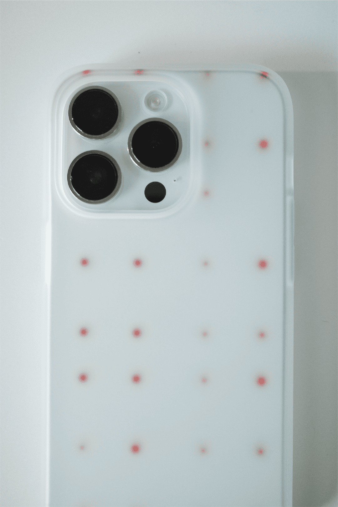 Spread Dot Phone Case 04 (Red)