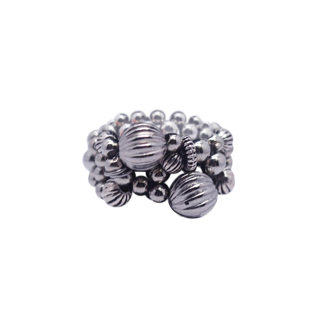 PERLA RING 05 SILVER