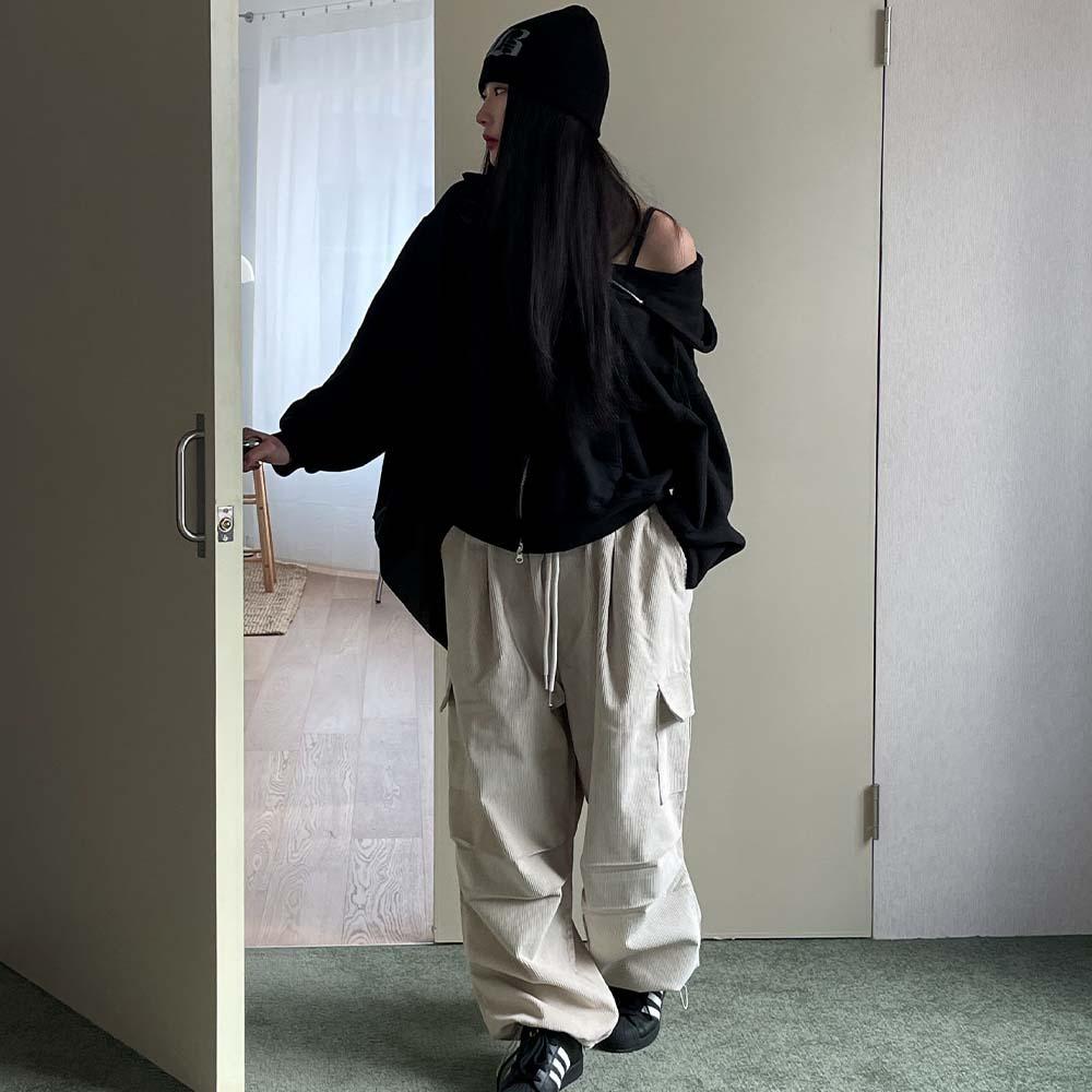 [Unisex] Corduroy cargo pants (2 color)