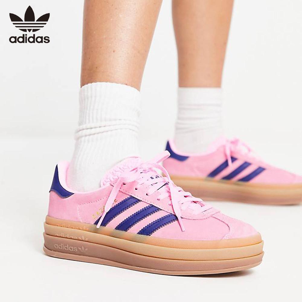 아디다스 오리지널 가젤 볼드 플랫폼 트레이너 핑크