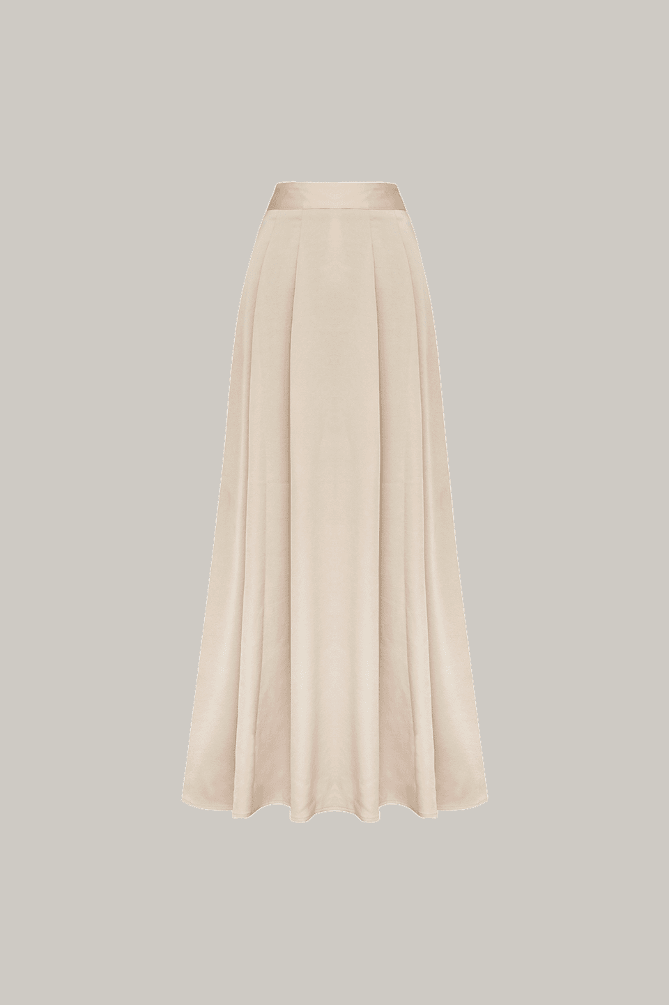 (THEMANON MADE) 세느 실키 핀턱 맥시 스커트(3color)