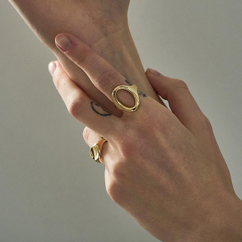 ESSENTIEL RING GOLD / SILVER