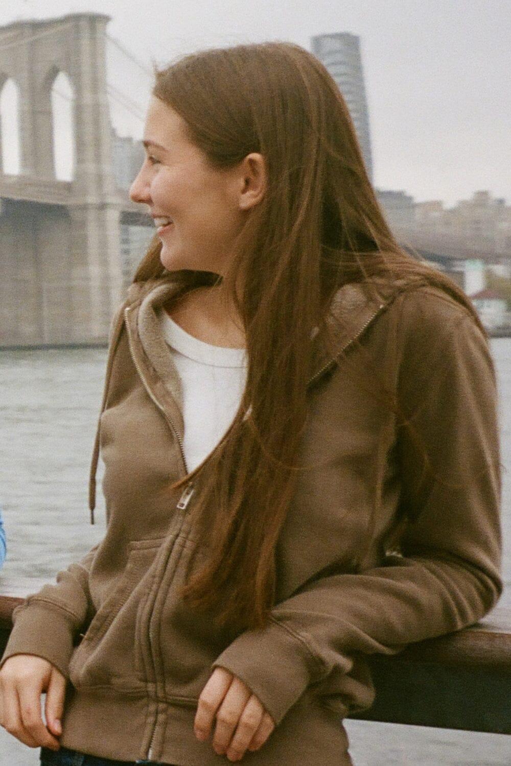 Christy Hoodie - Dark Brown / XS/S