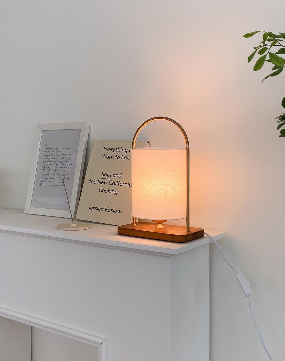 Arch Wood 아치형 개선문 우드 단 Lamp_2shape