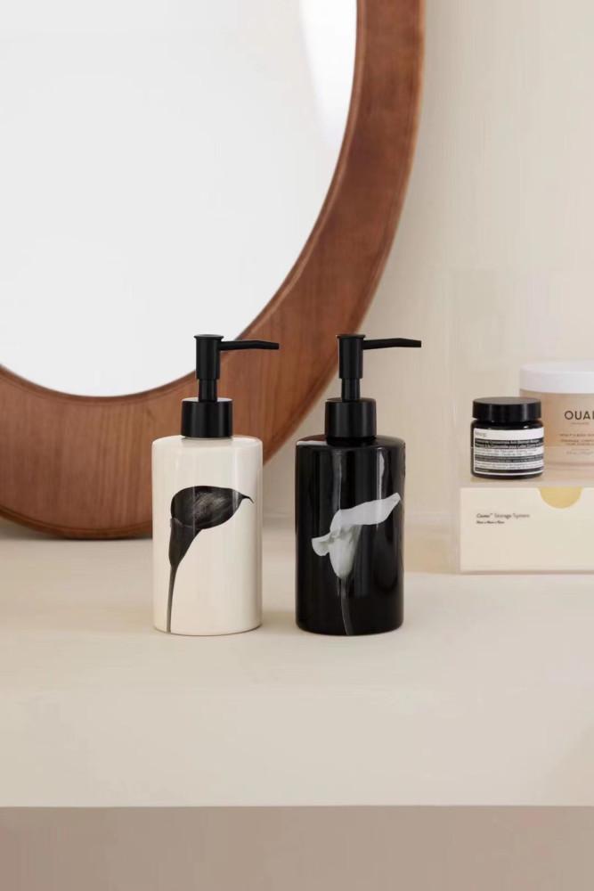 세라믹 손 주방 세제 호텔 카페 욕실 디스펜서 공병