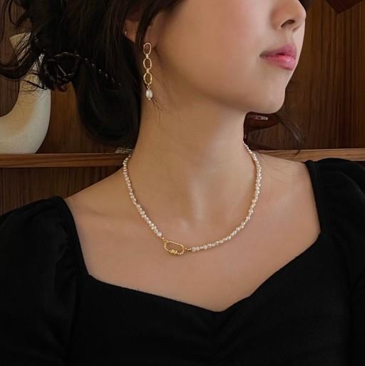 무드 로프 *투웨이 진주목걸이