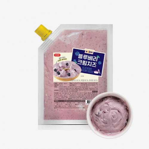 [로젠치즈] 블루베리 크림치즈 1kg