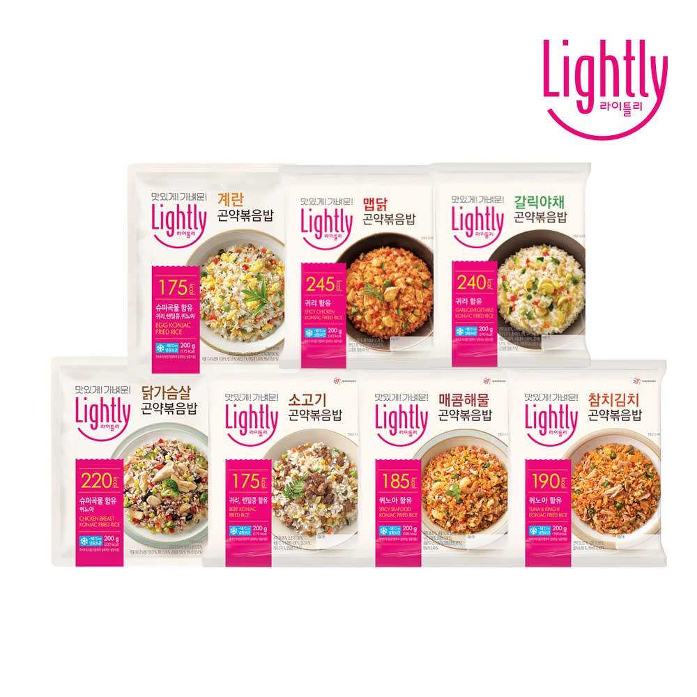 [라이틀리] 곤약볶음밥 200g x 7개(택1)