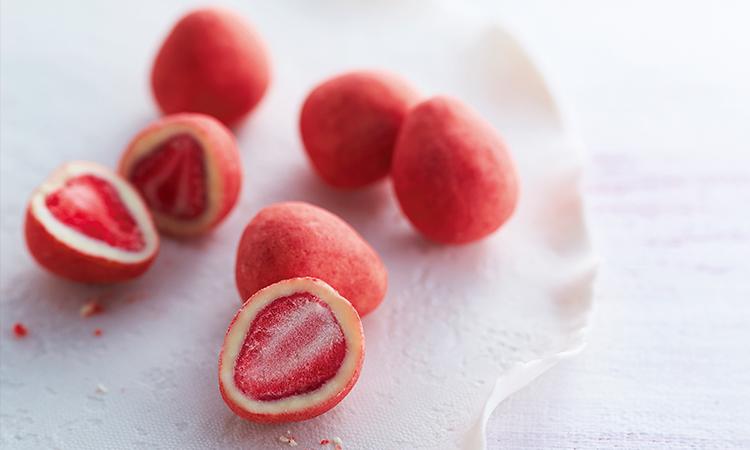 고베 딸기 프란츠 스위트 크림 화이트 초콜릿 딸기 파우더 100g