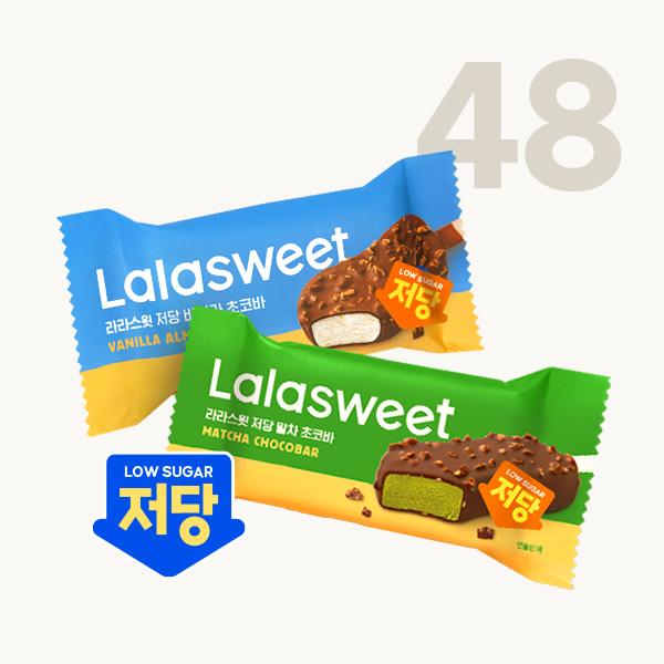 라라스윗 저당 초코바 48개